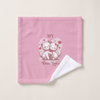 LOVE GIFT FOR MOTHER'S DAY  WASH CLOTH