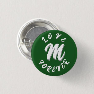 LOVE GIFT HUSBAND WIFE GIRLFRIEND BOYFRIEND FRIEND 3 CM ROUND BADGE