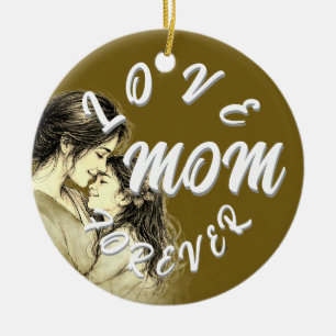 LOVE GIFT HUSBAND WIFE GIRLFRIEND BOYFRIEND FRIEND CERAMIC TREE DECORATION