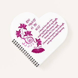 LOVE GIFT WOMEN MOM SISTER FRIEND TEACHER BOSS NOTEBOOK