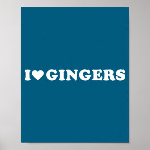Love gingers funny st patrick's day dibs on theLov Poster