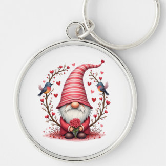 Love Gnome Key Ring