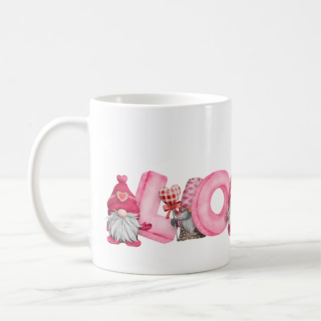 Love Gnomes Coffee Mug (Left)