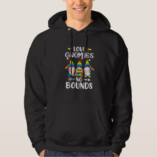 Love Gnomes No Bounds Lgbt Pride Men Women Outfit Hoodie