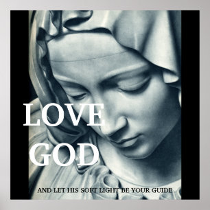 LOVE GOD...32x32 POSTER