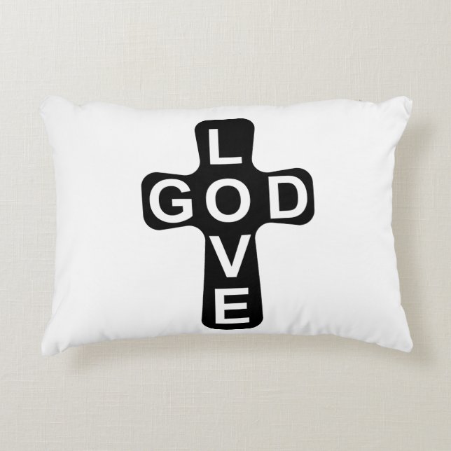 Love GOD Decorative Cushion (Front)