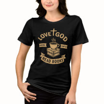 Love God Drink Coffee Read Books Lovers Christian
