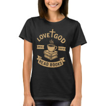 Love God Drink Coffee Read Books Lovers