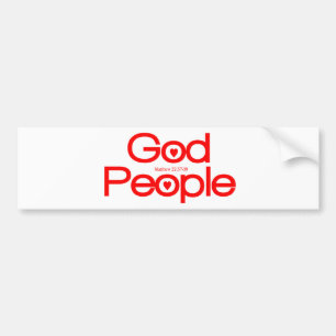 Love God, Love People Bumper Sticker