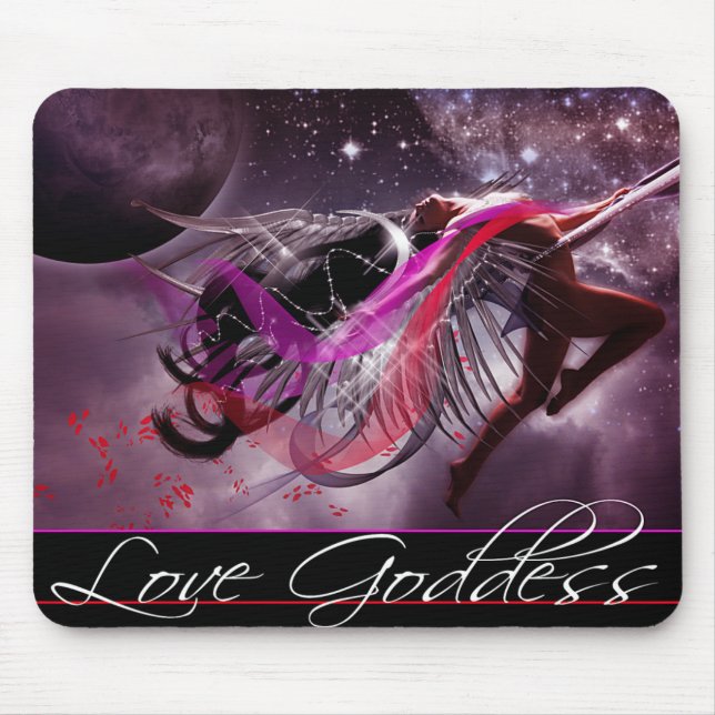 Love Goddess Mouse Mat (Front)
