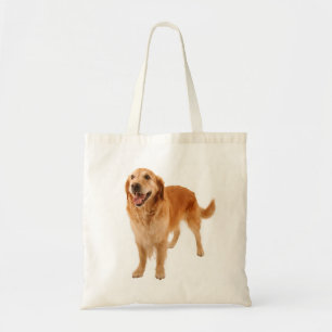 Love Golden Retriever Puppy Dog Tote Bag