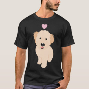 Love Golden Whoodle Wheaten Terrier Poodle Mix Pup T-Shirt