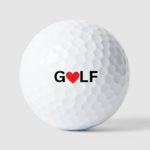 Love Golf Ball