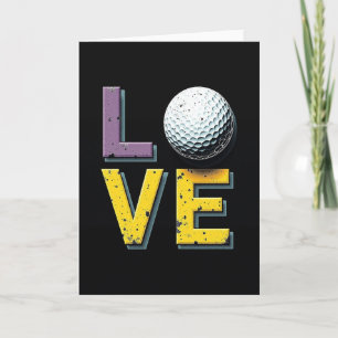Love Golf Card