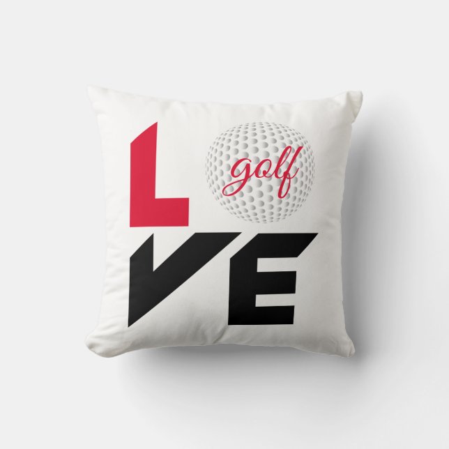 Love golf cushion (Front)