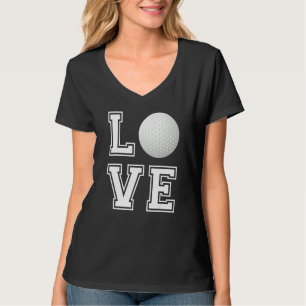 Love Golf Golfing Golfer Playing Golf Tournament T-Shirt