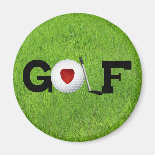 Love Golf Magnet