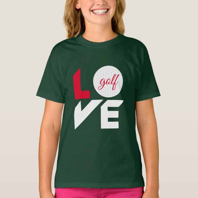 Love golf T-Shirt (Front)