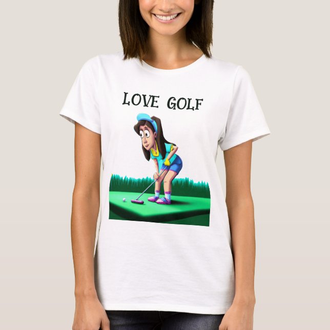 Love Golf T-Shirt (Front)