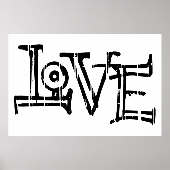 Love Graffiti Poster (Front)