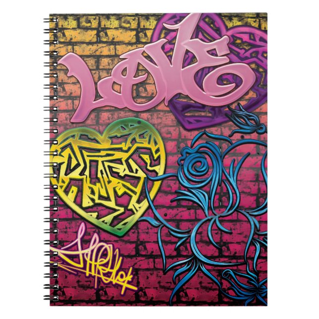 Love Graffitti Notebook (Front)
