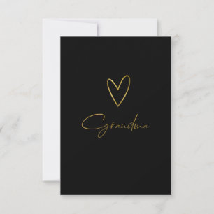 Love Grandma  Thank You Card – Personalised Gift