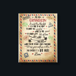 Love Grandson | Letter To My Grandson From Grandma Canvas Print<br><div class="desc">Love Grandson | To My Grandson Best Wishes And Hugs For You</div>