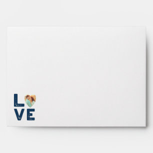 LOVE Graphic Minimalist PhotoTypewriter Font Envelope
