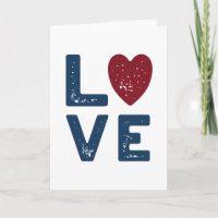 LOVE Graphic Minimalist Typewriter Font Wedding
