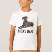 Love Great Dane Puppy Dog Boys Tee shirt