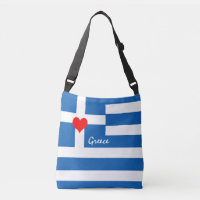 Love Greece & Heart, Greek flag, travel /sports