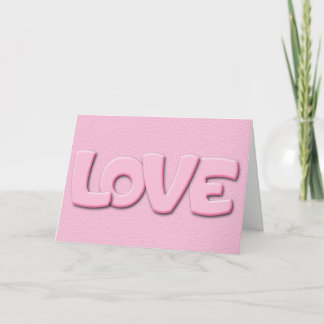 Love Greeting Card