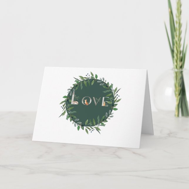 Love Greeting Card (Front)