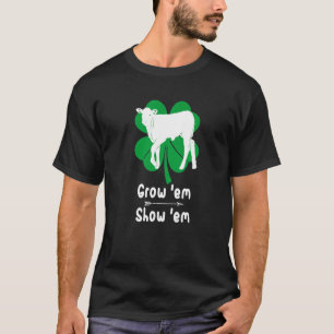 Love Growing Calf Showing Livestock Farmer Costume T-Shirt