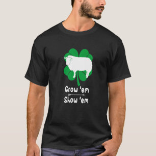 Love Growing Lamb Showing Livestock Farmer Costume T-Shirt