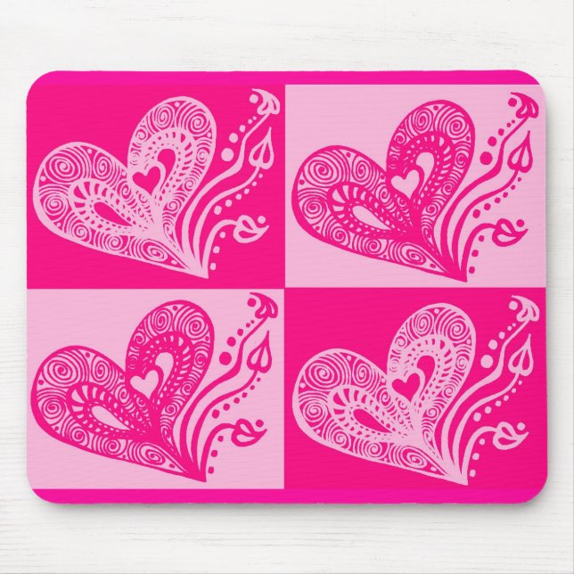 Love Grows 3 Mouse Mat (Front)