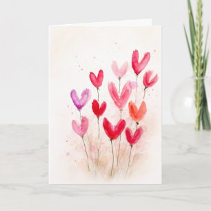Love Grows Here Folded Greeting Card