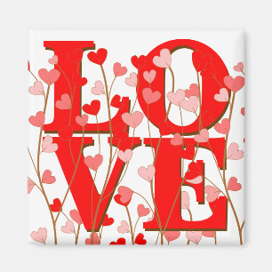 LOVE Grows Magnet