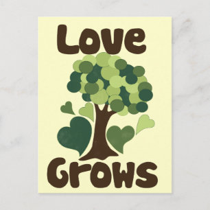Love Grows Postcard