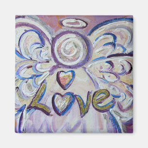 Love Guardian Angel Word Custom Magnets