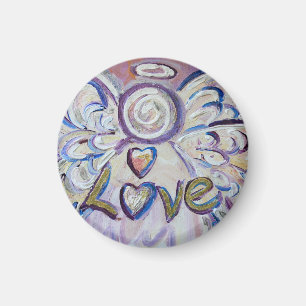 Love Guardian Angel Word Custom Magnets