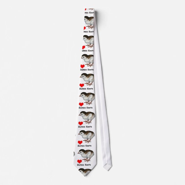 Love Guinea Keets Tie (Front)