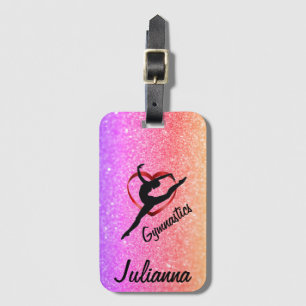 Love Gymnastics  Luggage Tag