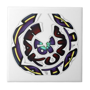 Love Hakuna Matata Art Print Tile