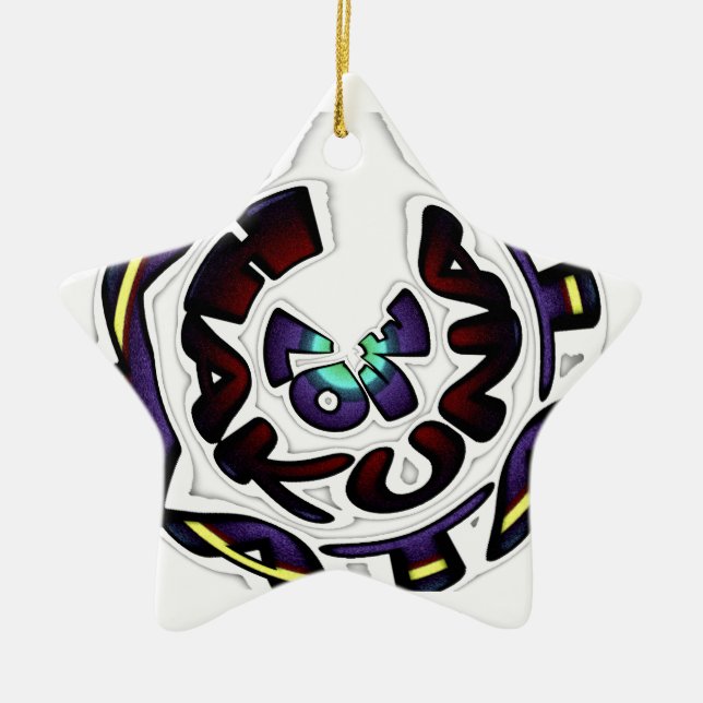 Love Hakuna Matata lovely Gifts Ceramic Tree Decoration (Front)