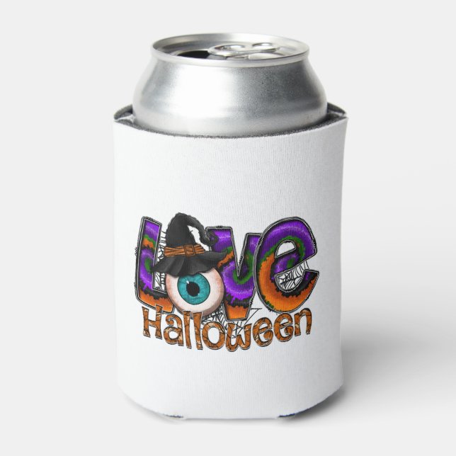 Love Halloween                 Can Cooler (Can Front)
