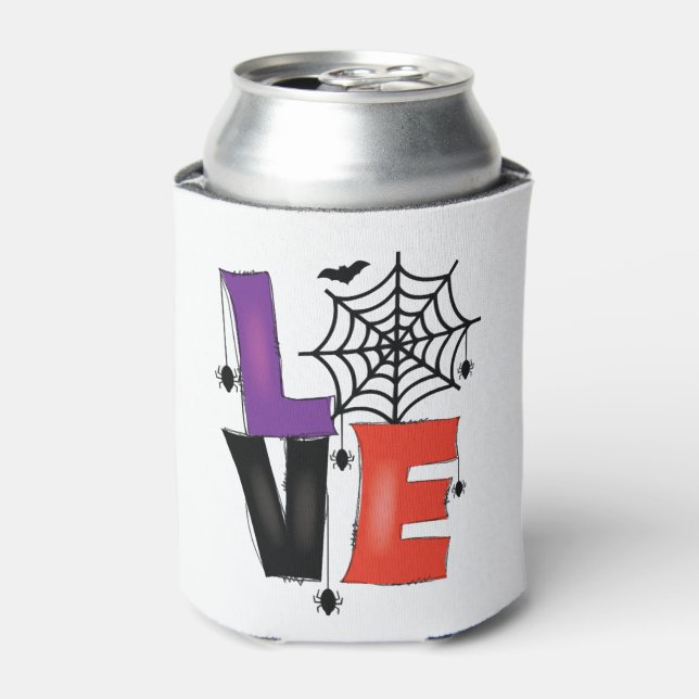 Love Halloween             Can Cooler (Can Front)