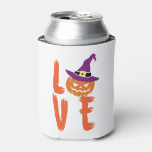 Love Halloween Can Cooler