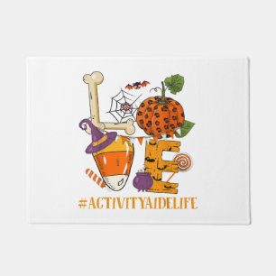 Love Halloween  Doormat