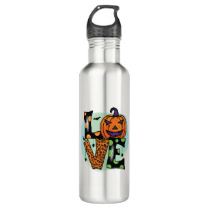 Love Halloween, Halloween, Scary, Costume 710 Ml Water Bottle